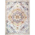 Bashian Bashian D113-IV-4X6-MH705 3 ft. 6 in. x 5 ft. 6 in. Dakota Collection Transitional Polypropylene Power Loom Area Rug; Ivory D113-IV-4X6-MH705